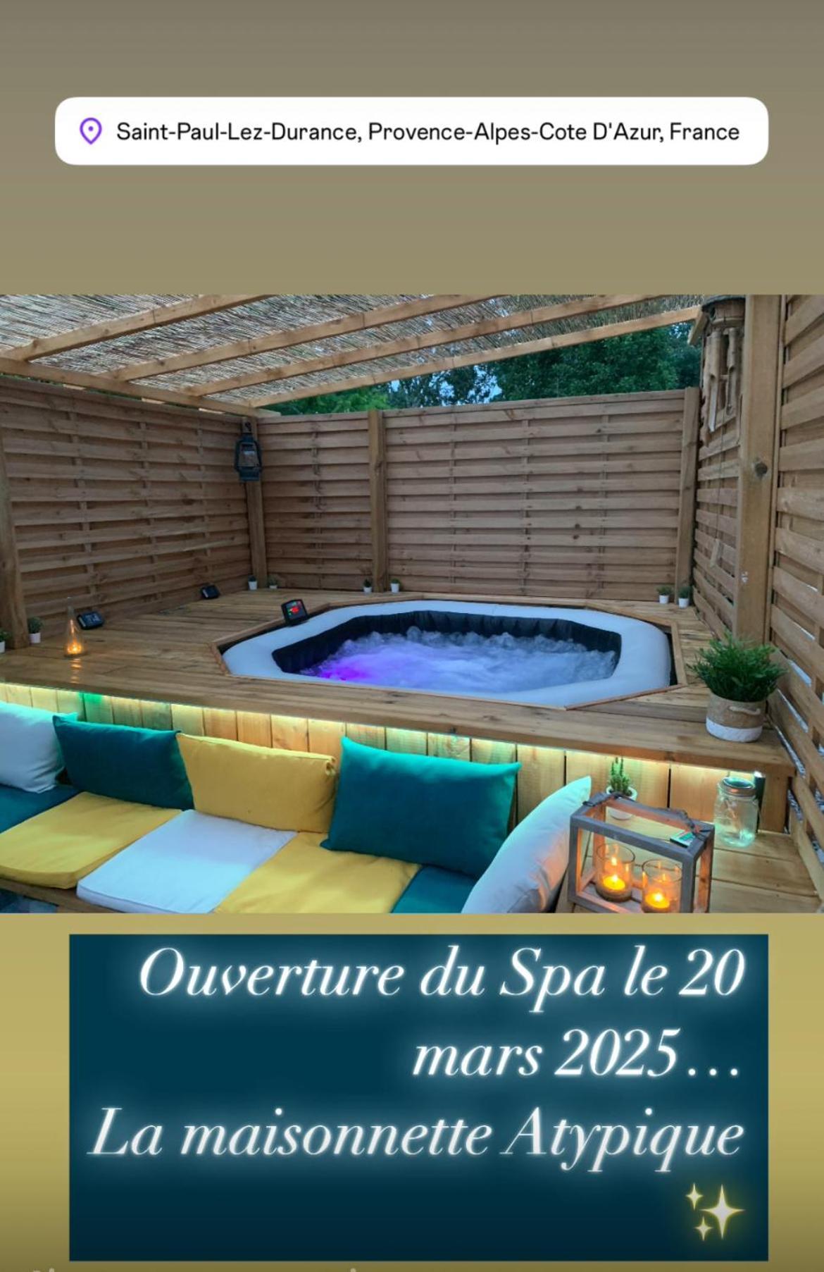 Maisonnette Atypique Cadarache-Iter 생폴레뒤랑스 외부 사진
